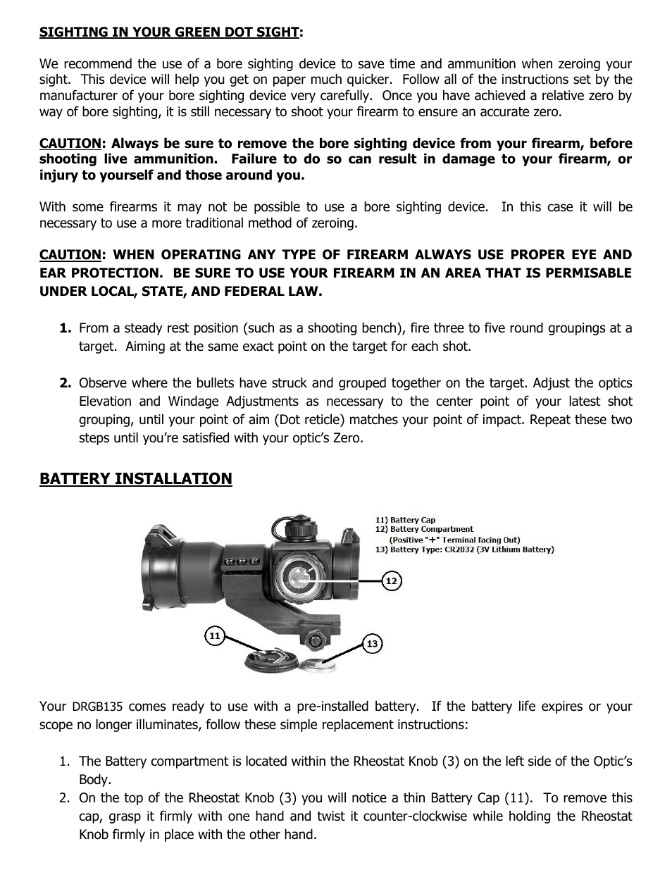 NcSTAR DRGB135 User Manual | Page 5 / 7