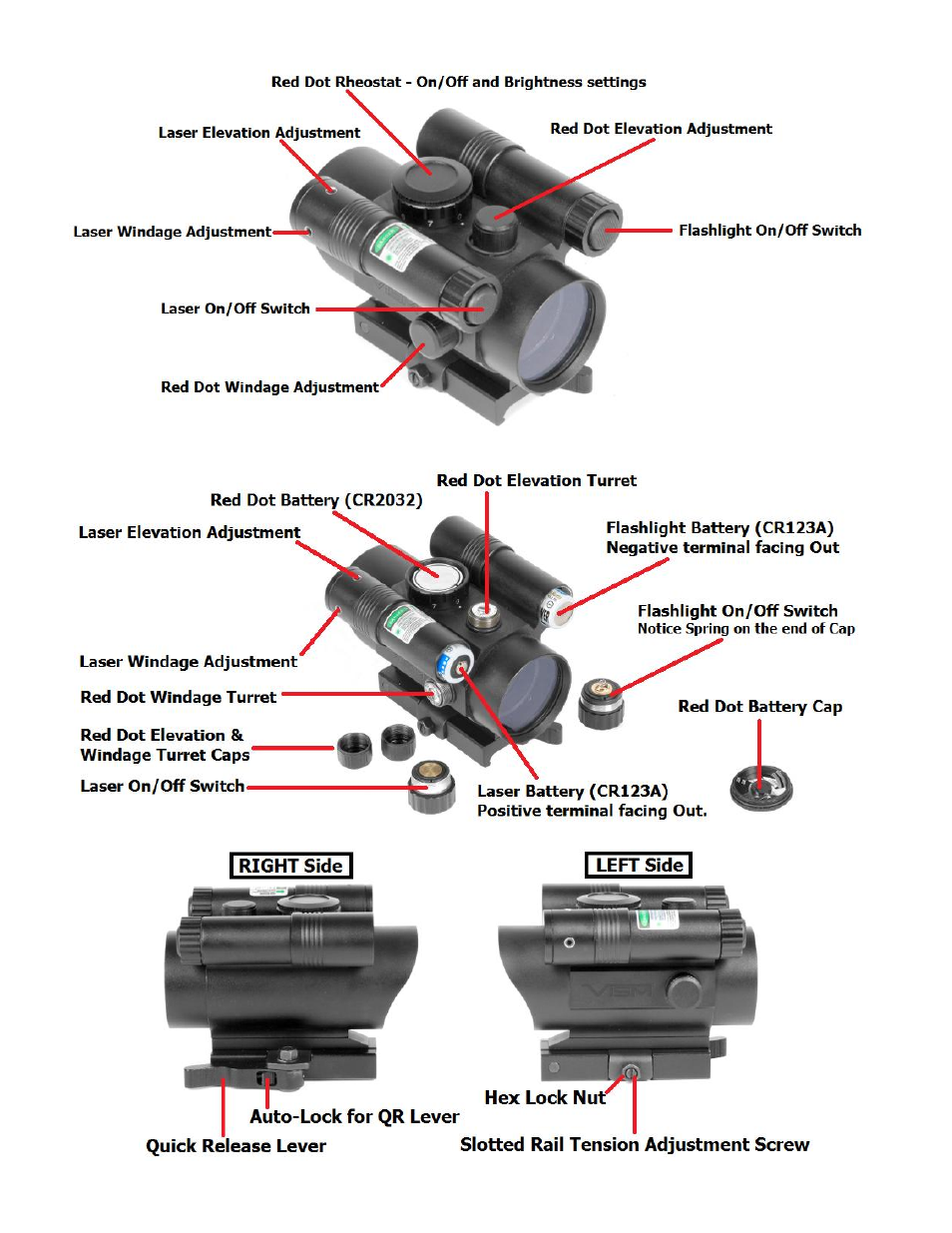 NcSTAR VDFLGQ142 User Manual | Page 3 / 9