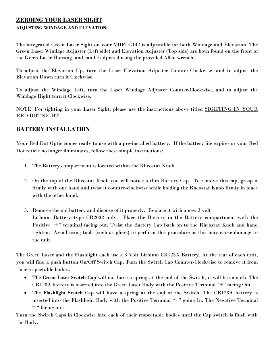 NcSTAR VDFLGQ142 User Manual | Page 7 / 9