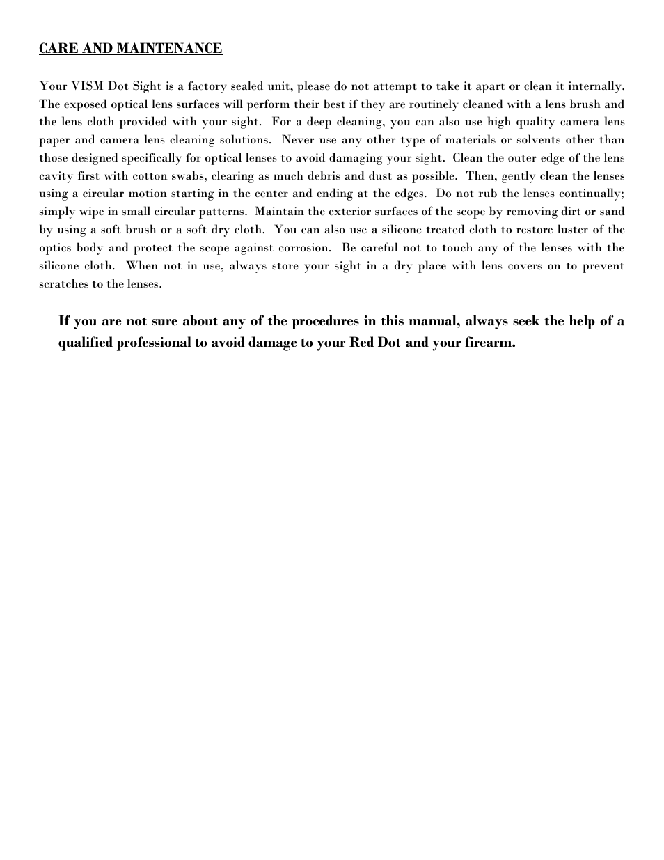 NcSTAR VDFLGQ142 User Manual | Page 8 / 9