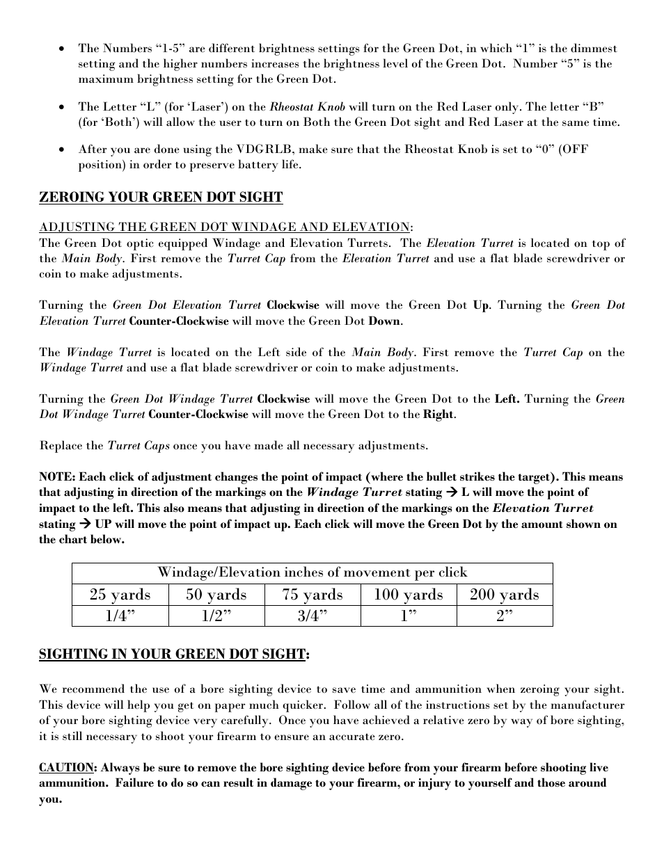 NcSTAR VDGRLB User Manual | Page 4 / 7
