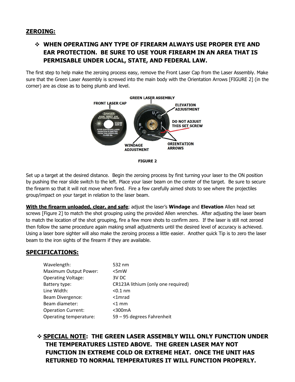 NcSTAR AQPTFLG User Manual | Page 3 / 3