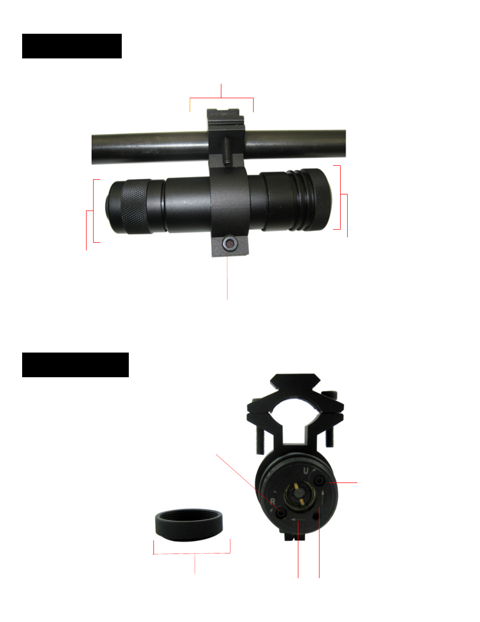Arlsg images, Side view, Front view | NcSTAR ARLSG User Manual | Page 5 / 6