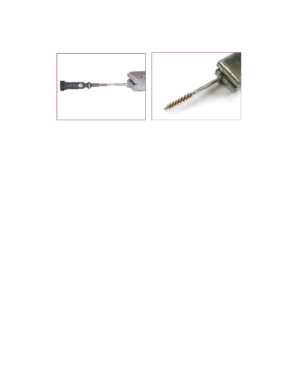 Bolt assembly cleaning brush | NcSTAR TAR User Manual | Page 11 / 15
