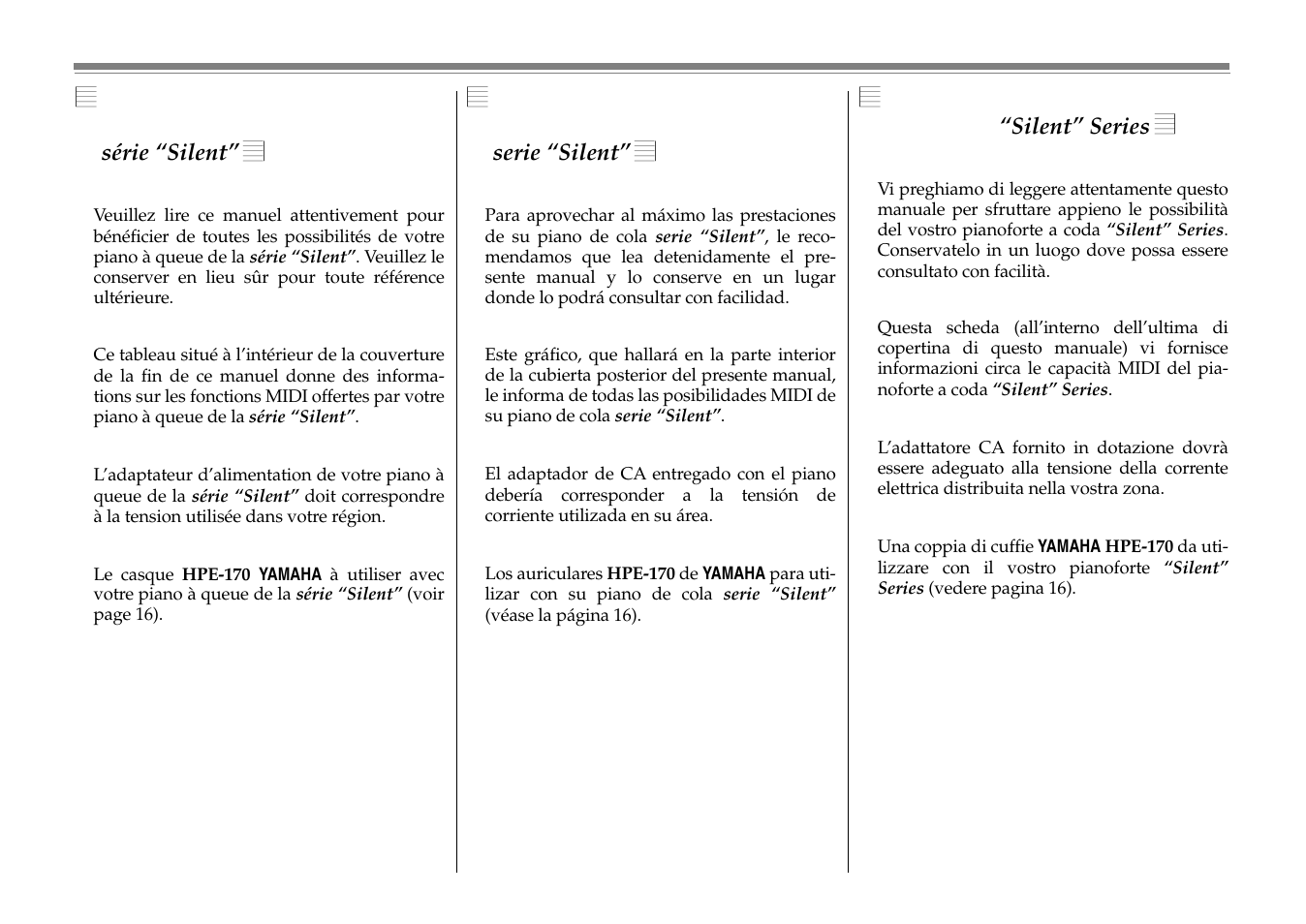 Yamaha C1S User Manual | Page 12 / 64