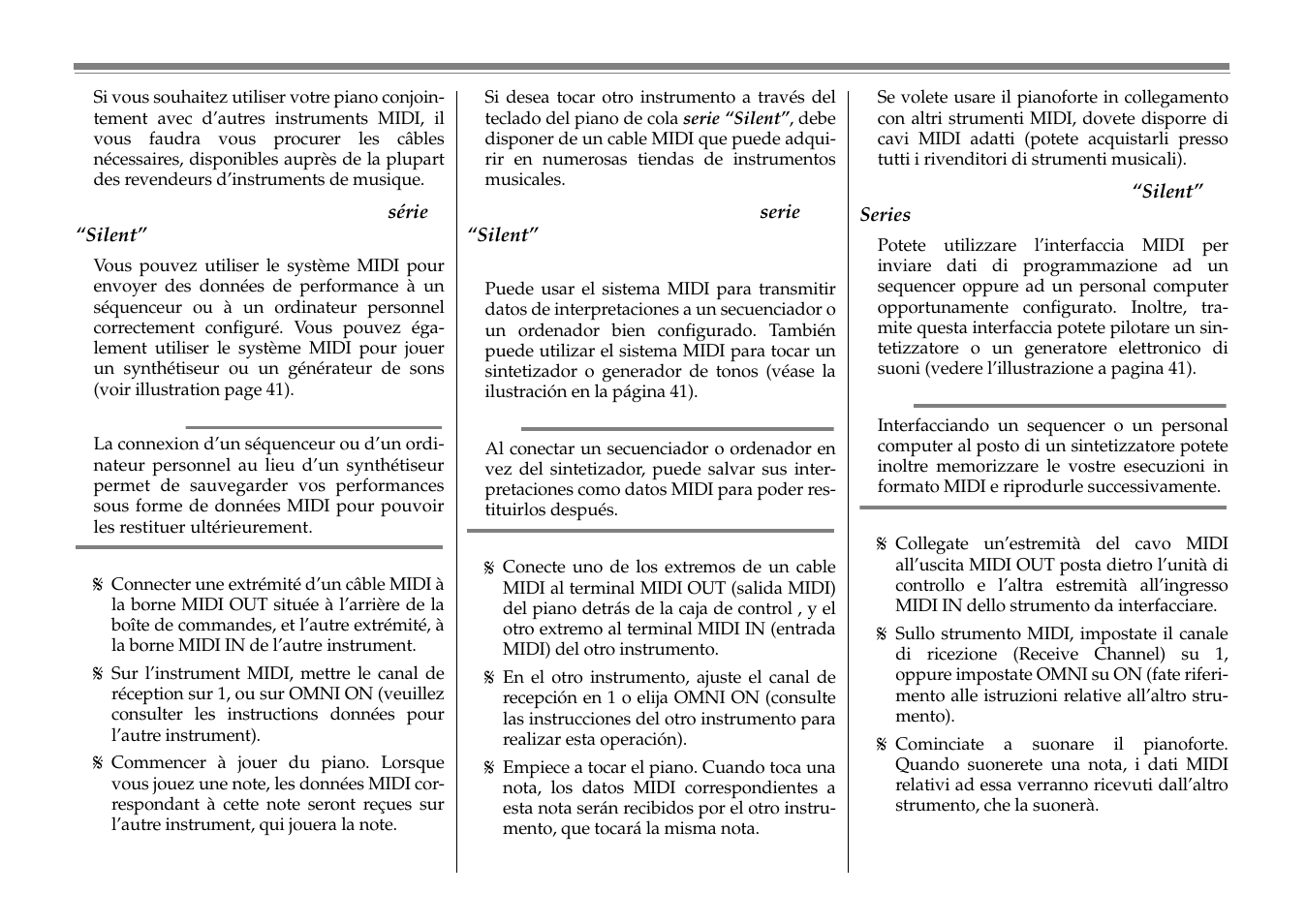 Yamaha C1S User Manual | Page 48 / 64