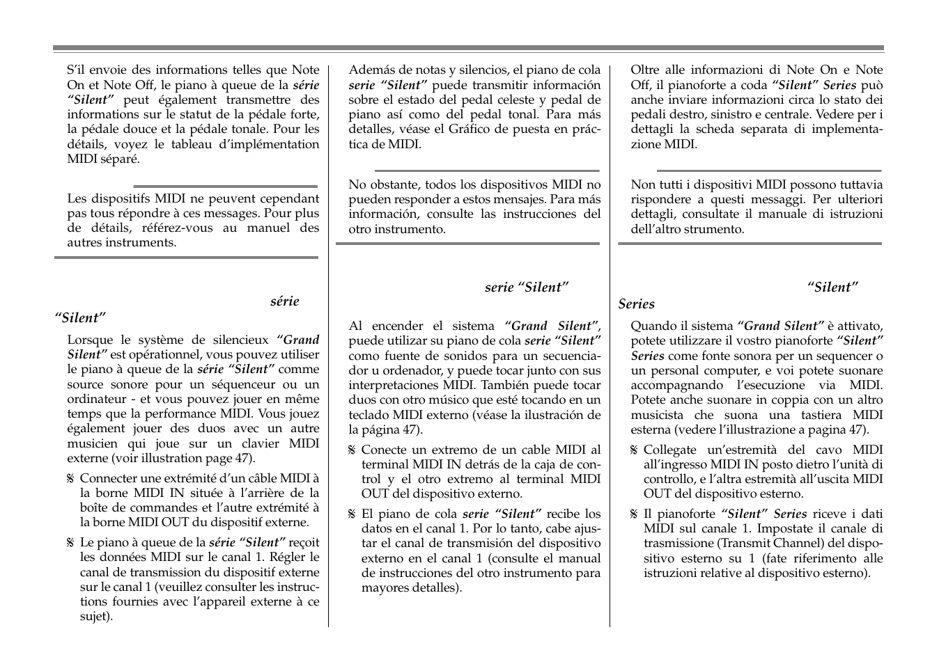 Yamaha C1S User Manual | Page 50 / 64