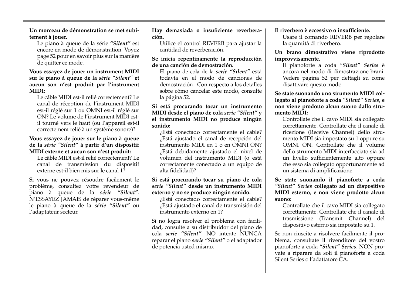 Yamaha C1S User Manual | Page 60 / 64