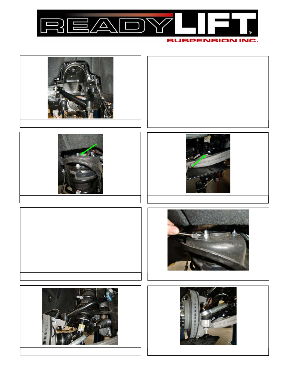ReadyLIFT 2014-UP GMC Sierra 1500 SST Lift Kit, 4WD & Z71, 4.0F/1.75"R w/ Uniball UCA" User Manual | Page 7 / 12