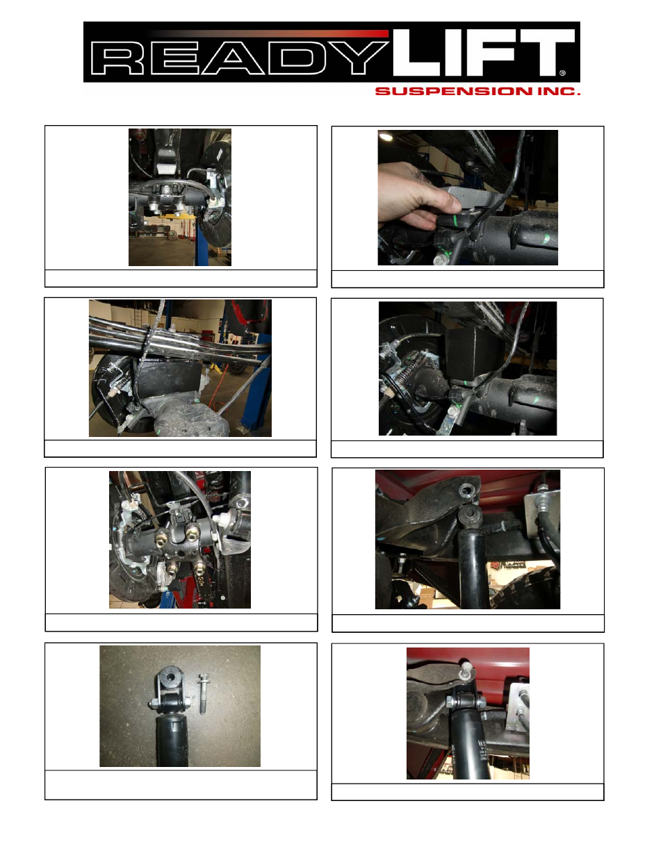 ReadyLIFT Z-71 OFF ROAD Chevy Silverado 1500 SST Lift Kit, 2014-UP 4WD, 2.25F/1.75"R w/ Uniball Control Arms" User Manual | Page 11 / 13