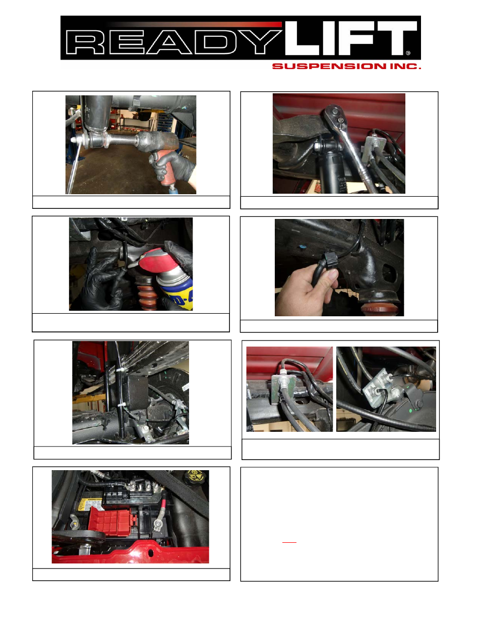 ReadyLIFT Z-71 Off Road GMC Sierra 1500 SST Lift Kit, 2014-UP, 4WD, 2.25F/1.75"R w/ Tubular Control Arms" User Manual | Page 11 / 12