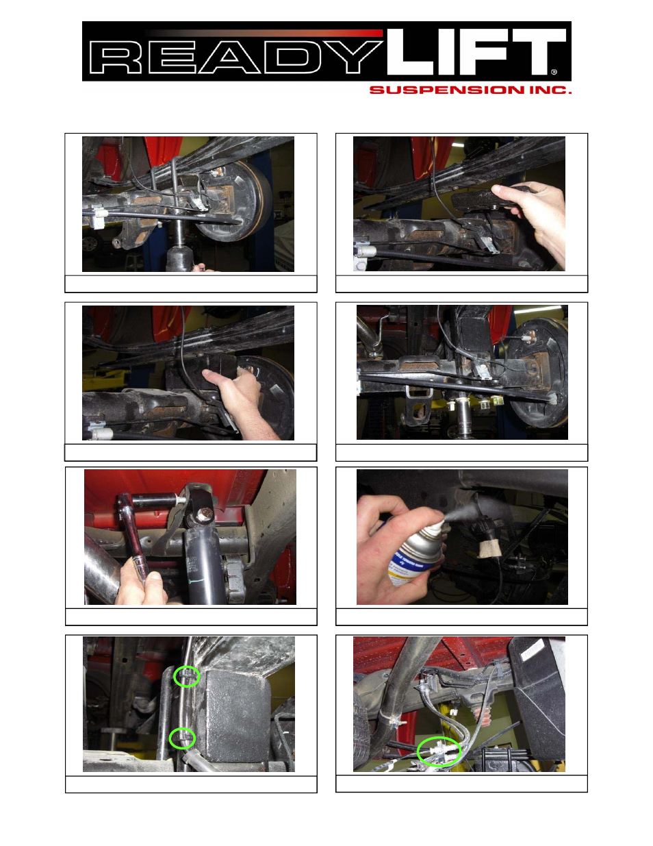 ReadyLIFT Z-71 GMC Sierra 1500 SST Lift Kit, 2007-2013, 4WD, 2.25F/1.75"R w/ Uniball Control Arms" User Manual | Page 11 / 12