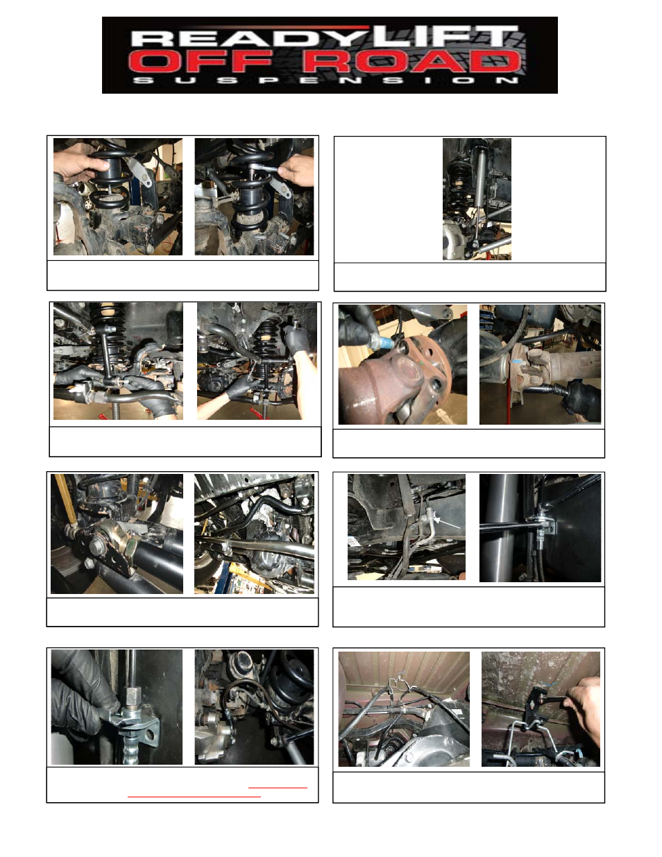 ReadyLIFT Jeep JK Wrangler, 2007-UP 4 Max Flex Lift Kit" User Manual | Page 6 / 10