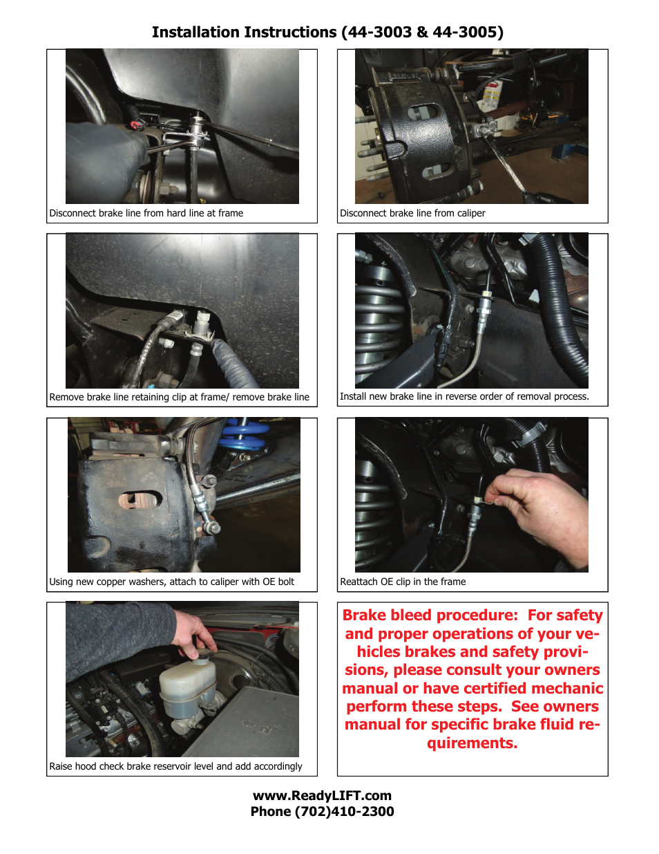 ReadyLIFT GMC Sierra 1500 4WD Mid Travel Performance Kit, 2007-2013 User Manual | Page 11 / 15