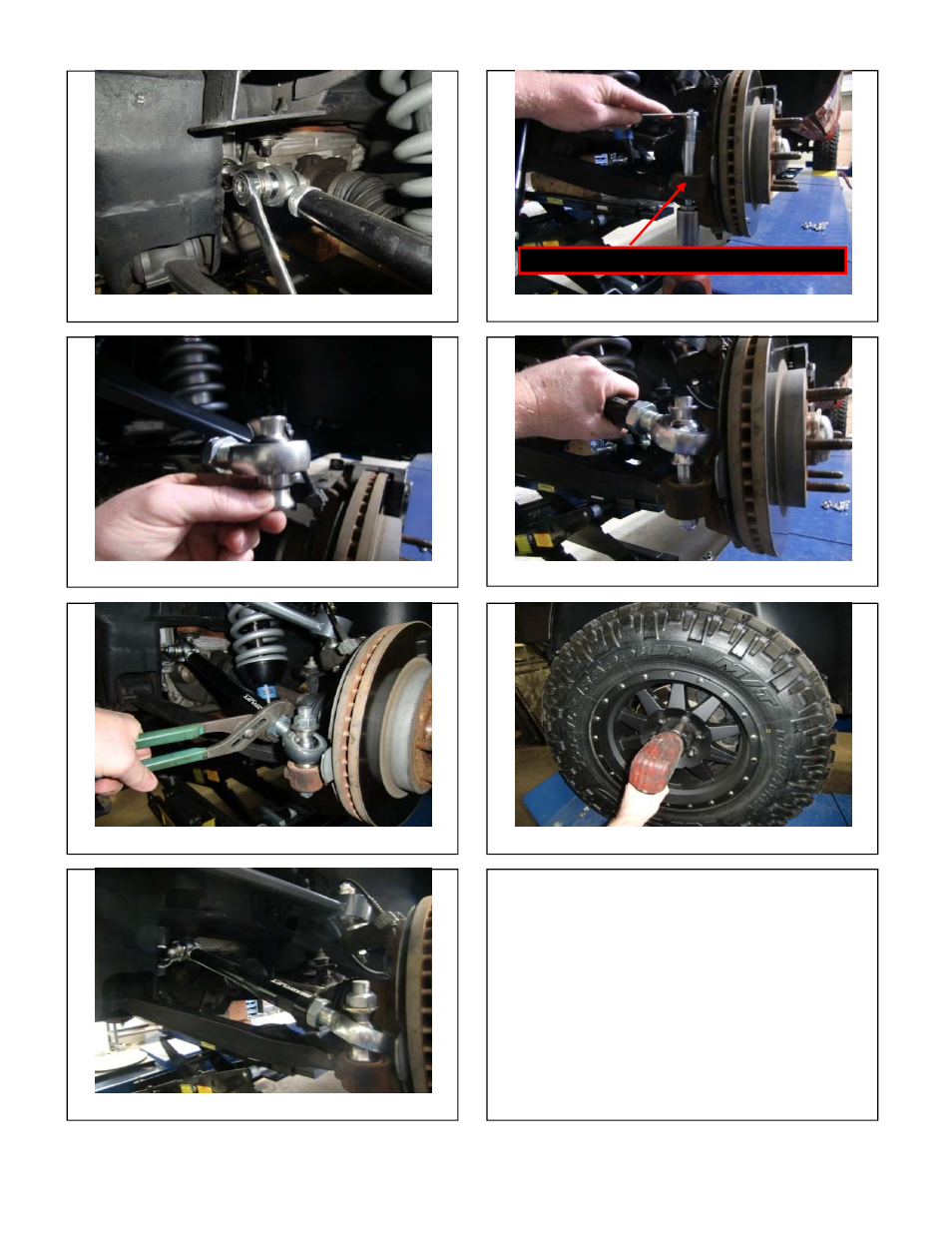 ReadyLIFT Toyota Tundra, 2007-2014 - Heavy Duty Steering Kit User Manual | Page 5 / 6