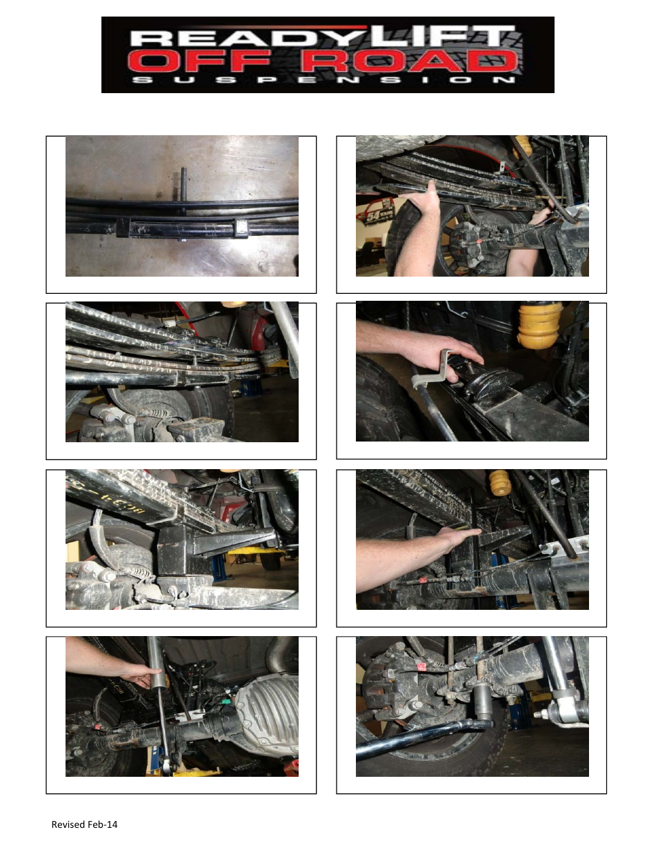 ReadyLIFT Ford F350 Super Duty 4WD, 2011-2014 - 5 Lift Kit - Series 3" User Manual | Page 13 / 16