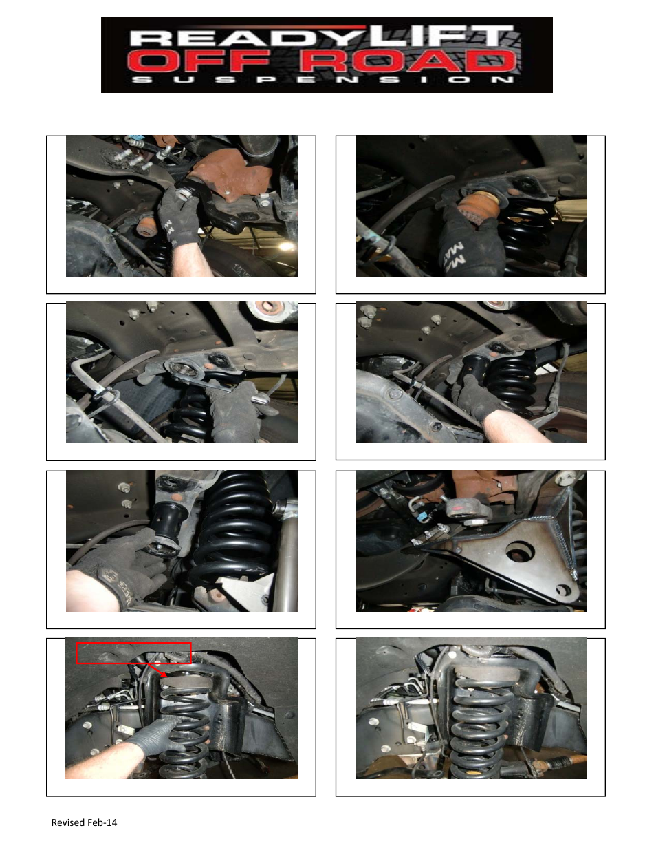 ReadyLIFT Ford F350 Super Duty 4WD, 2011-2014 - 5 Lift Kit - Series 3" User Manual | Page 7 / 16