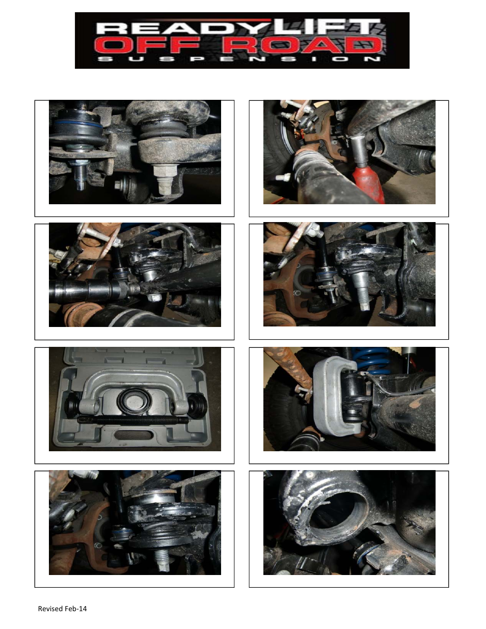 ReadyLIFT Ford F350 Super Duty 4WD, 2011-2014 - 5 Lift Kit - Series 3" User Manual | Page 9 / 16