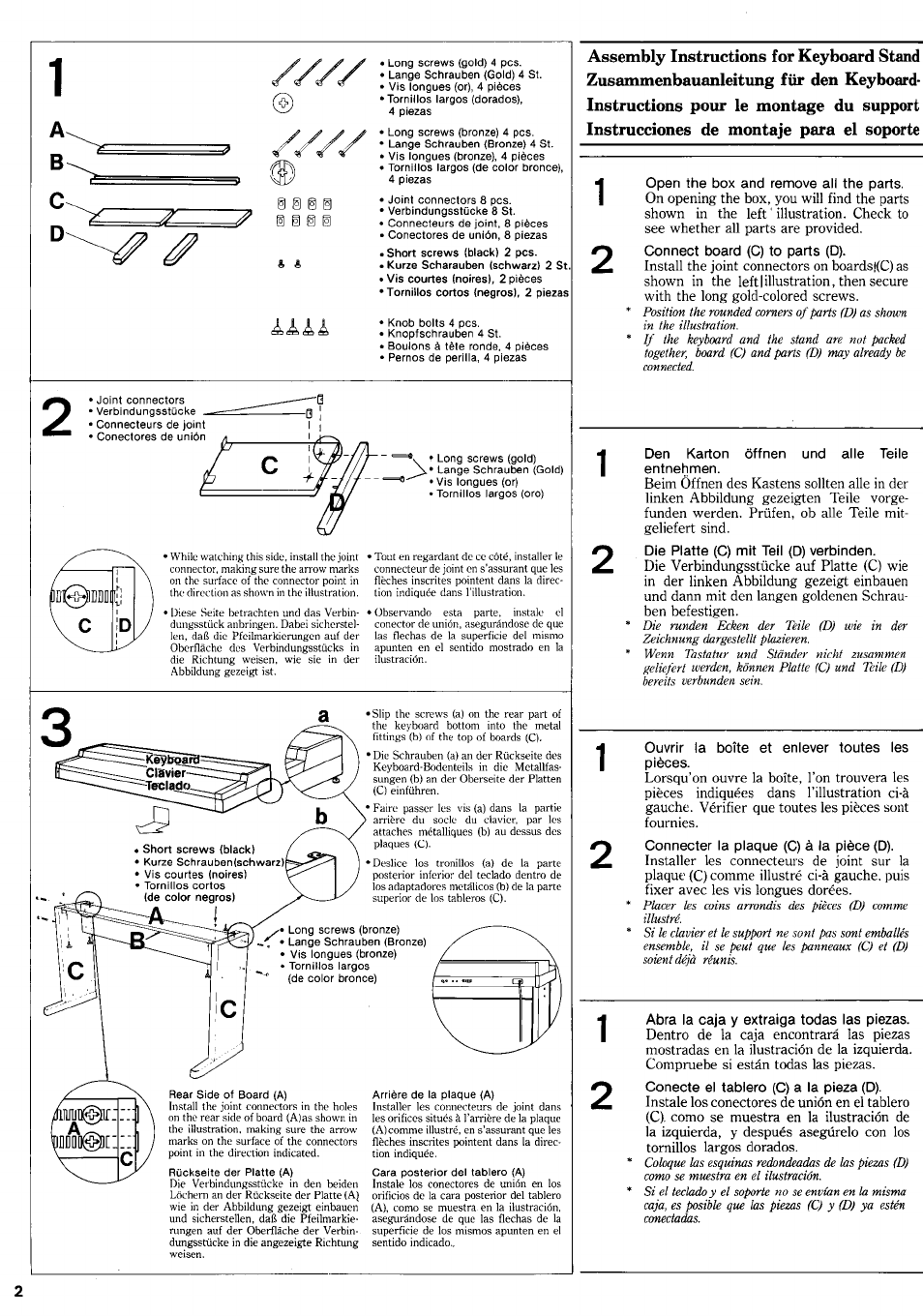 Yamaha CLP-100 User Manual | Page 4 / 11