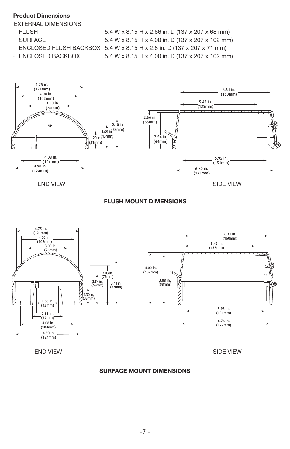 STI UNIVERSAL STOPPER SERIES User Manual | Page 7 / 8