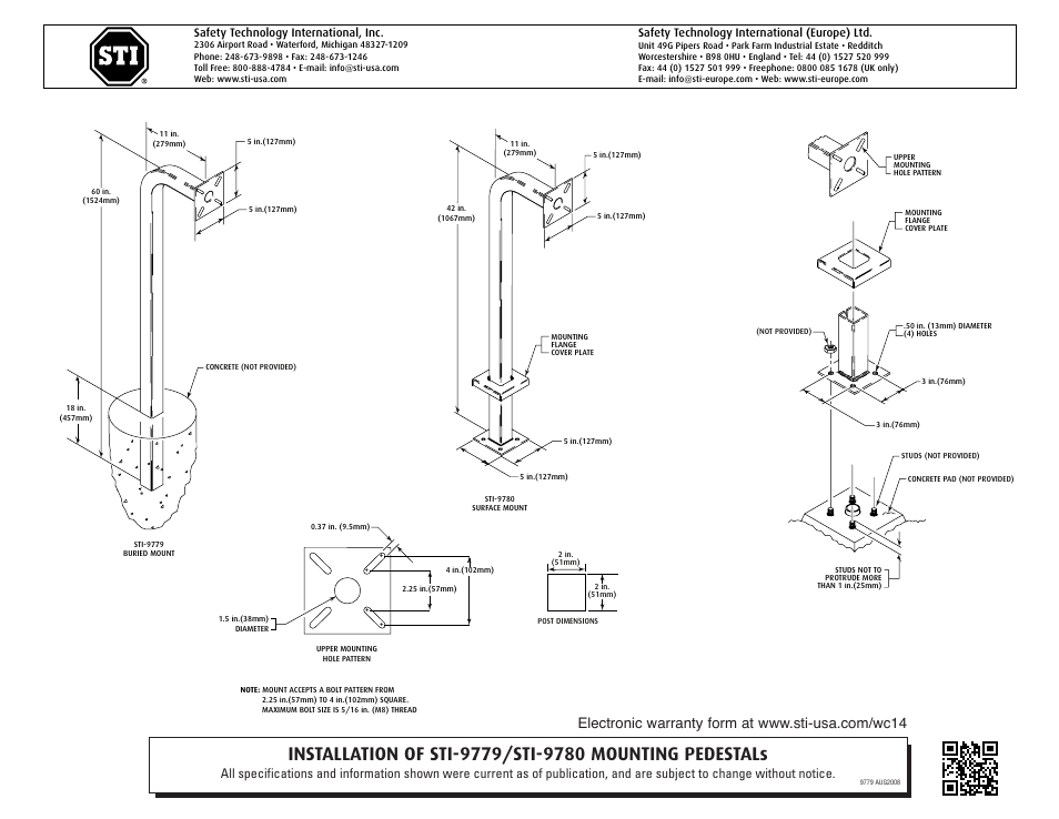 STI 9780 User Manual | 1 page