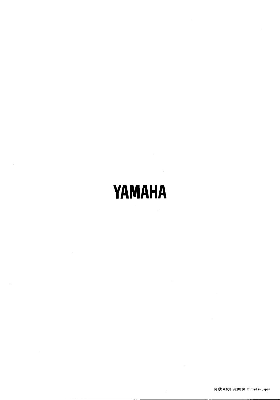 Yamaha | Yamaha CLP-250 User Manual | Page 17 / 17