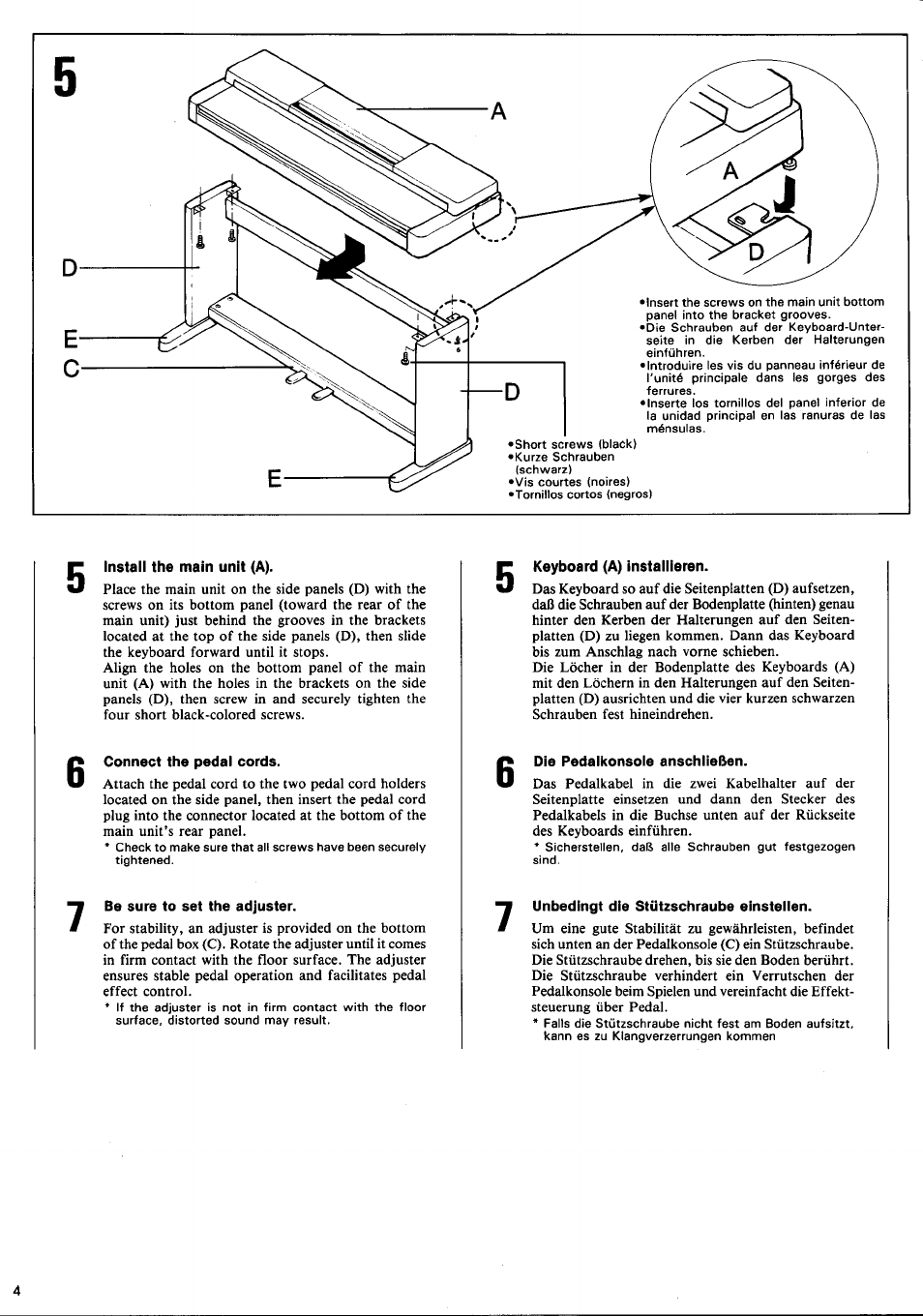 Yamaha CLP-250 User Manual | Page 6 / 17