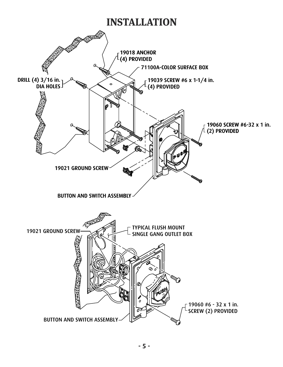 Installation | STI SS-2402E User Manual | Page 6 / 8