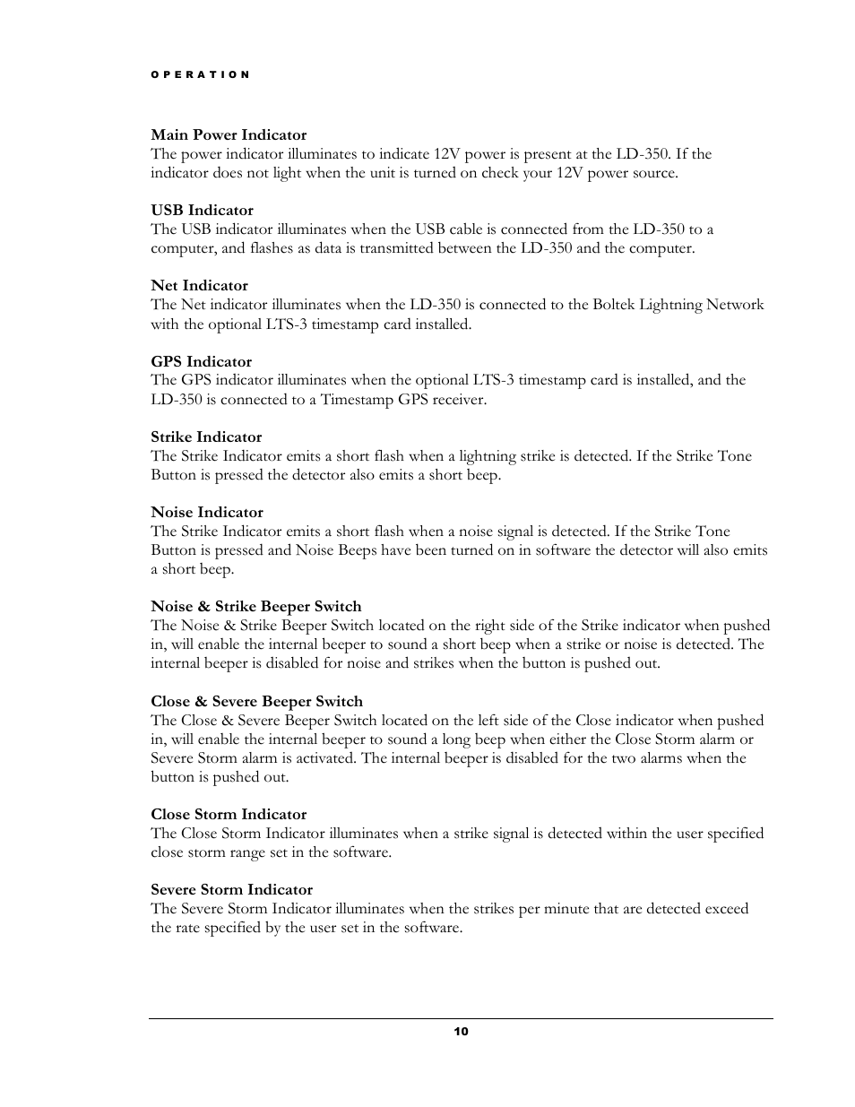 Boltek LD-350 User Manual | Page 15 / 23