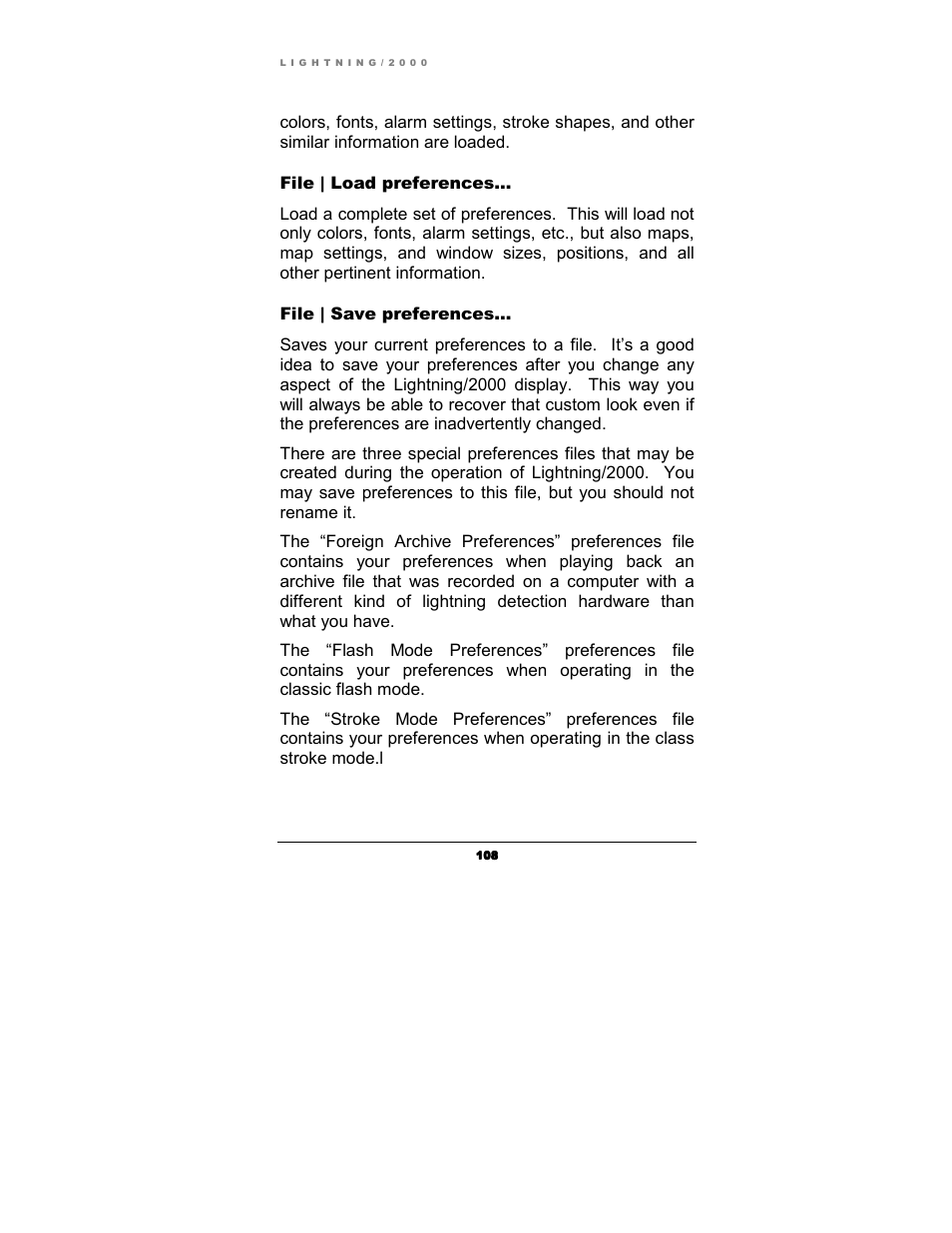 Boltek Lightning/2000 User Manual | Page 108 / 333