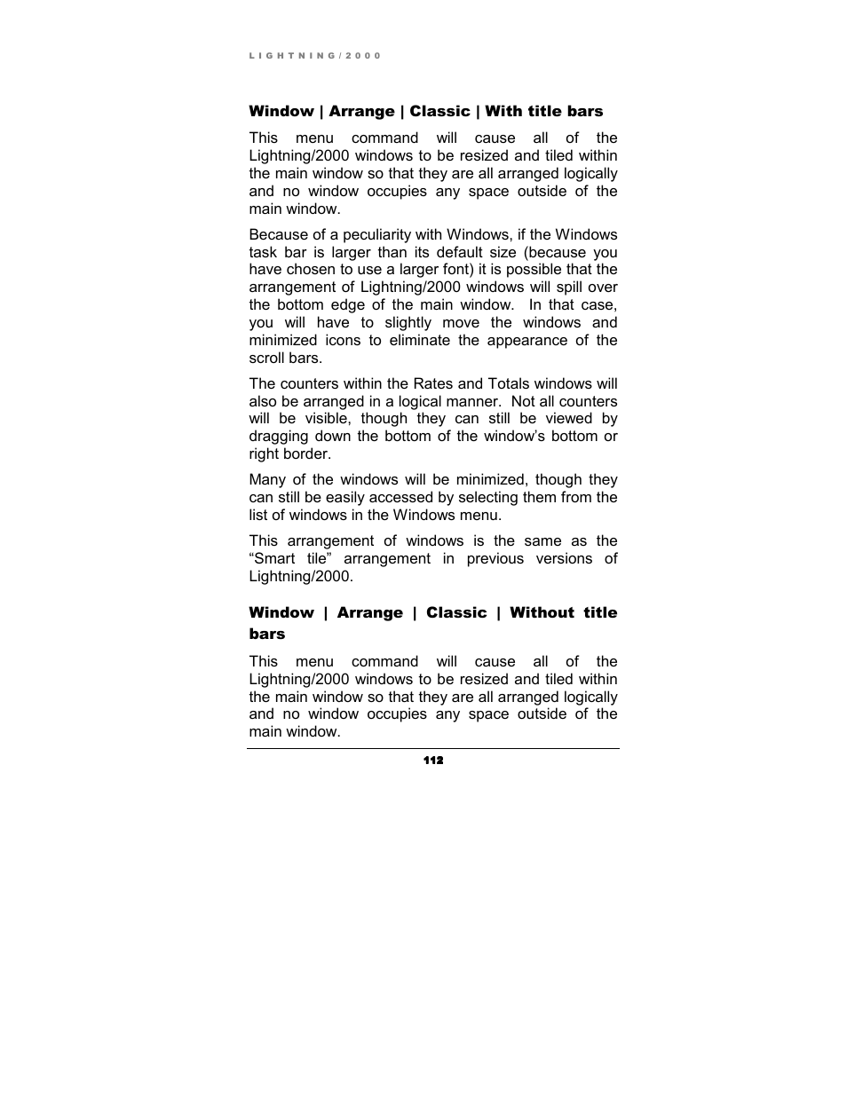 Boltek Lightning/2000 User Manual | Page 112 / 333