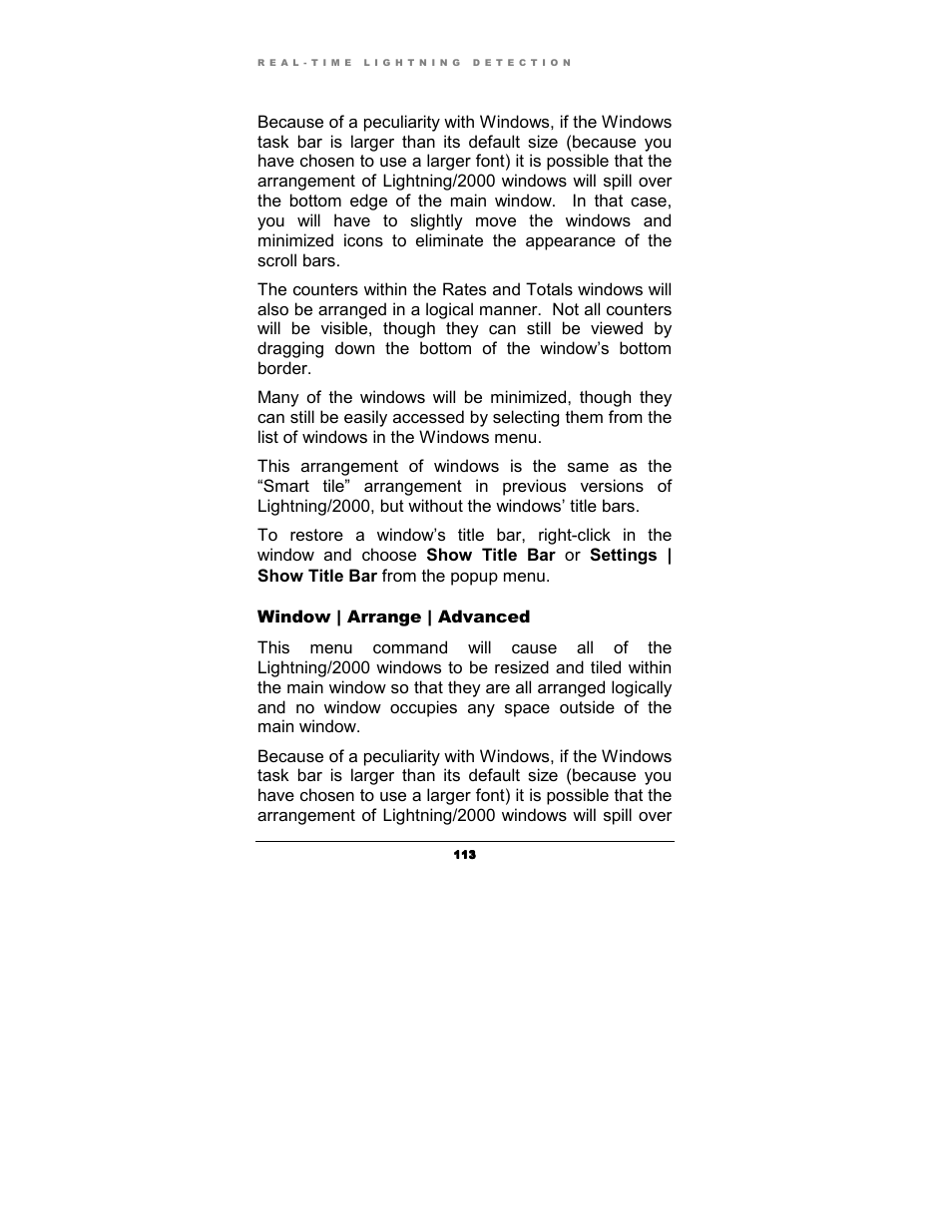 Boltek Lightning/2000 User Manual | Page 113 / 333