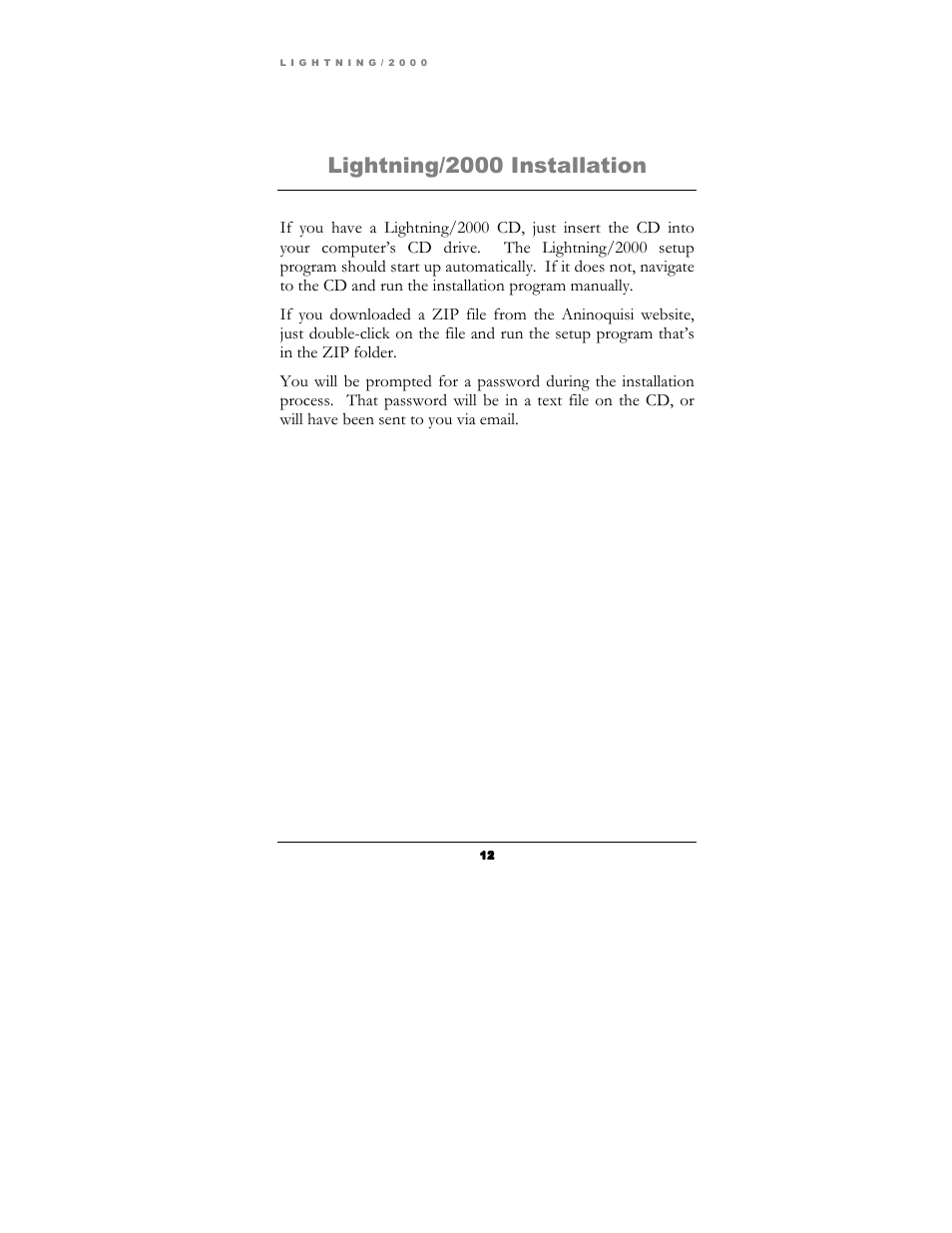 Lightning/2000 installation | Boltek Lightning/2000 User Manual | Page 12 / 333
