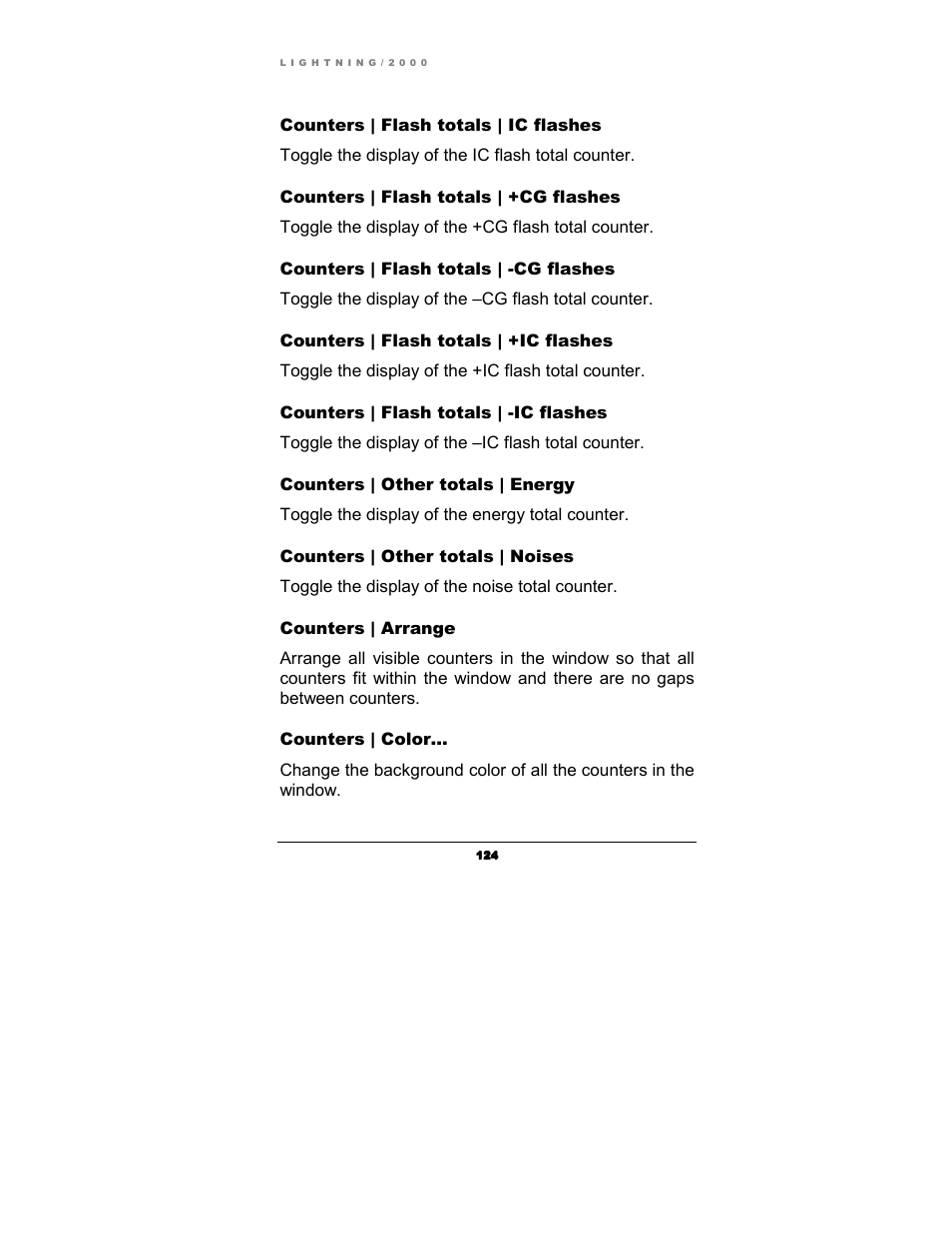 Boltek Lightning/2000 User Manual | Page 124 / 333