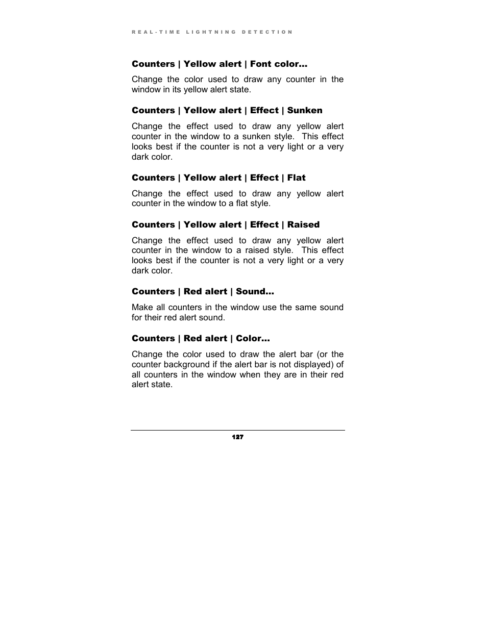 Boltek Lightning/2000 User Manual | Page 127 / 333