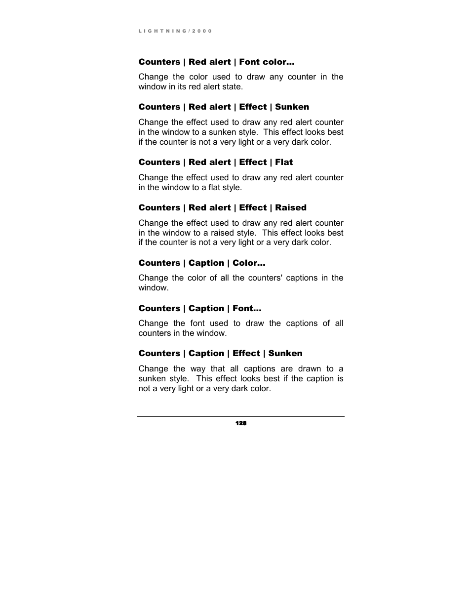 Boltek Lightning/2000 User Manual | Page 128 / 333