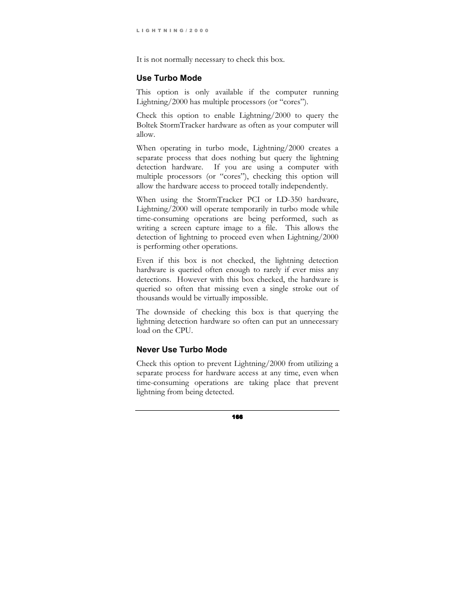 Boltek Lightning/2000 User Manual | Page 166 / 333
