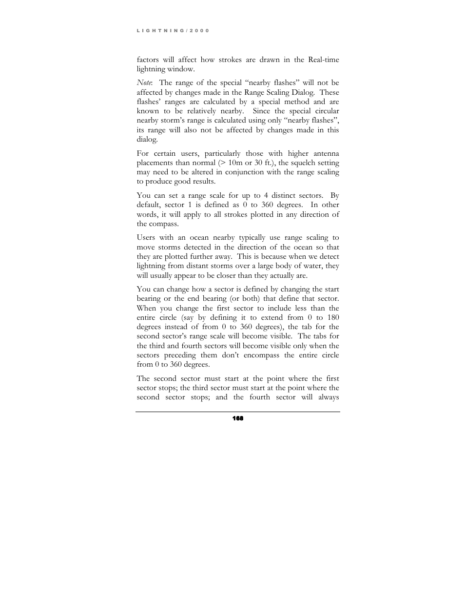 Boltek Lightning/2000 User Manual | Page 168 / 333