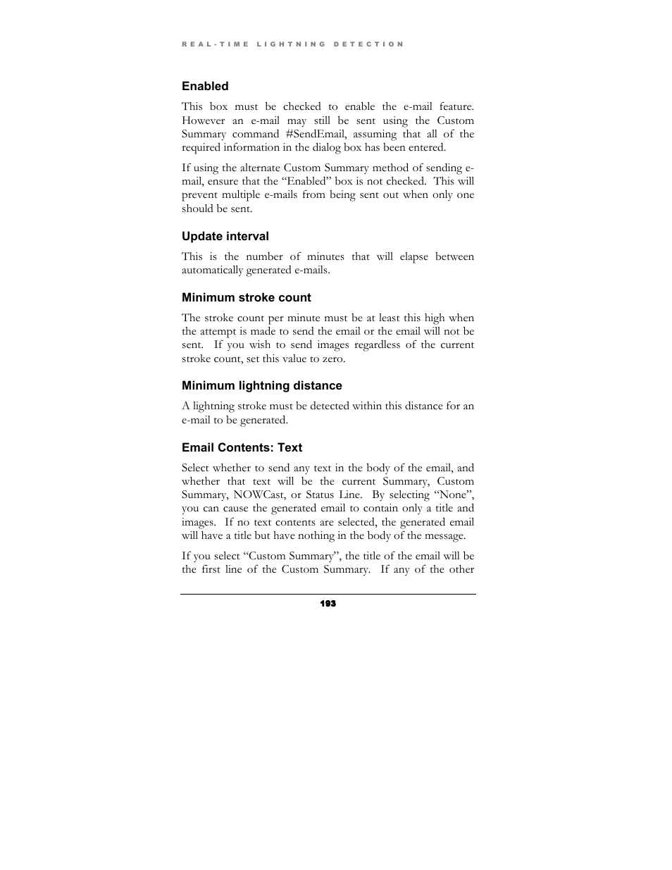 Boltek Lightning/2000 User Manual | Page 193 / 333