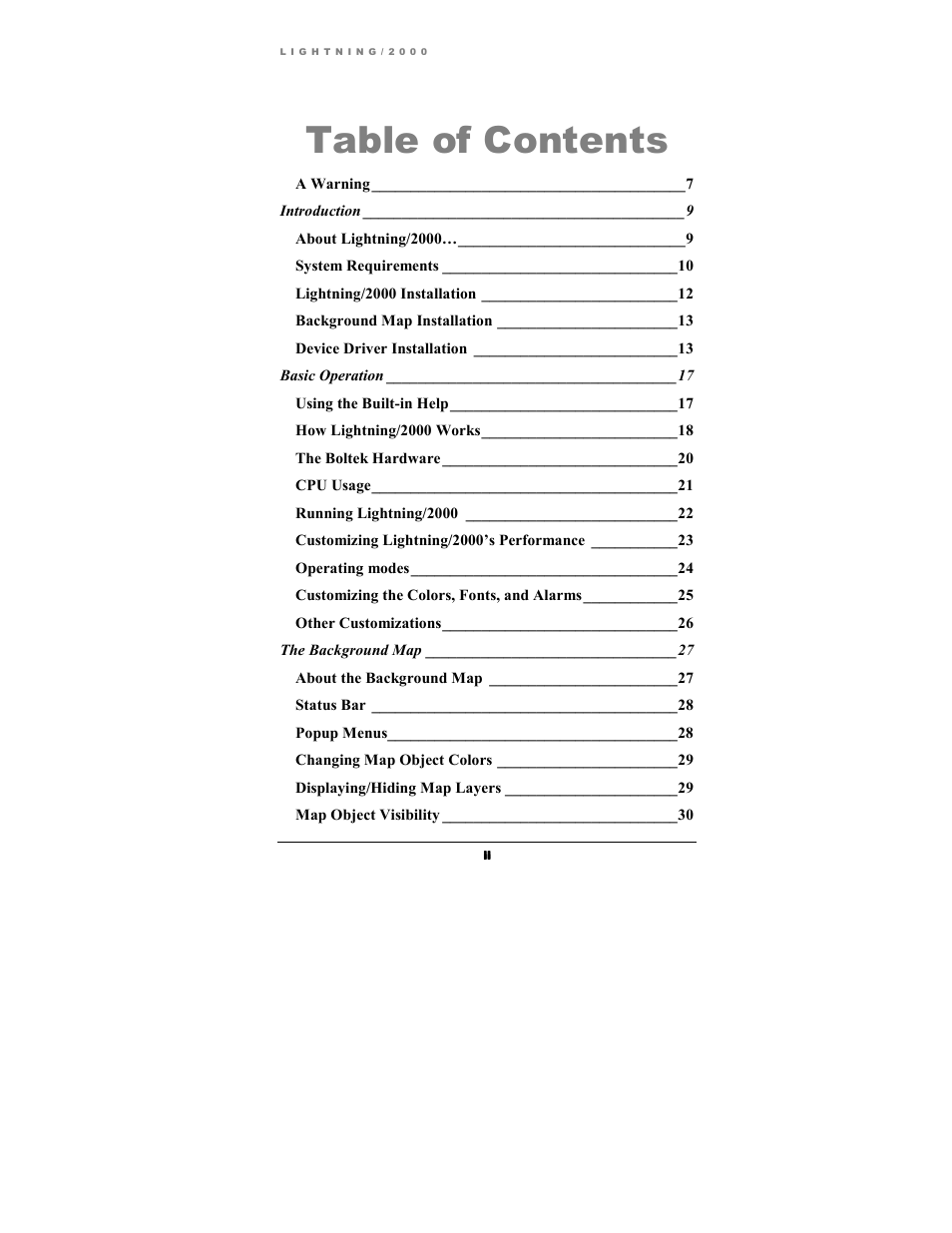 Boltek Lightning/2000 User Manual | Page 2 / 333