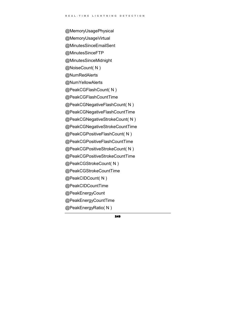 Boltek Lightning/2000 User Manual | Page 249 / 333