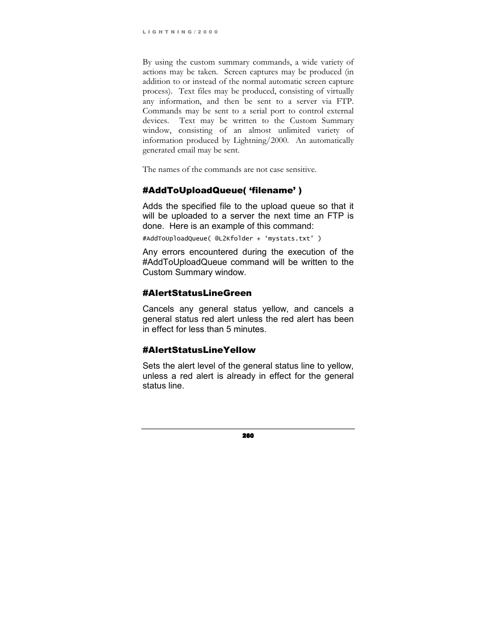 Boltek Lightning/2000 User Manual | Page 260 / 333