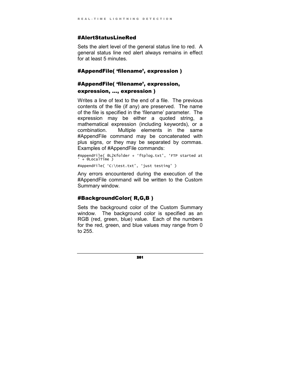Boltek Lightning/2000 User Manual | Page 261 / 333