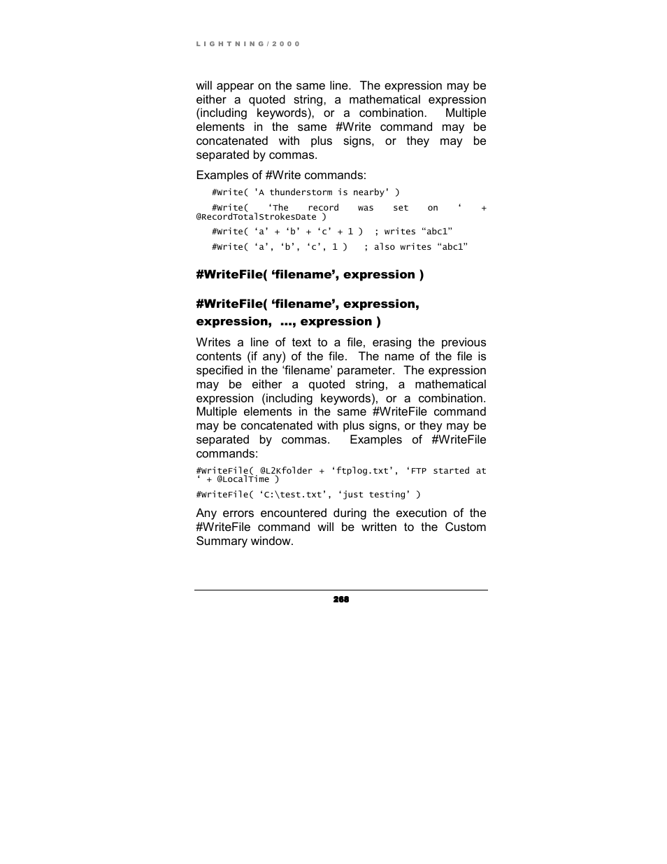Boltek Lightning/2000 User Manual | Page 268 / 333