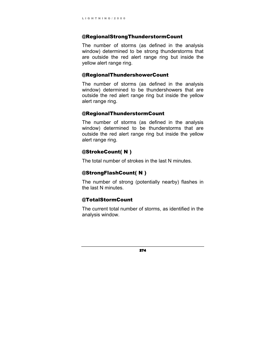 Boltek Lightning/2000 User Manual | Page 274 / 333