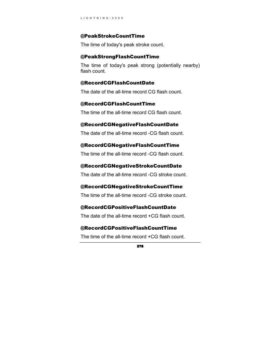Boltek Lightning/2000 User Manual | Page 278 / 333
