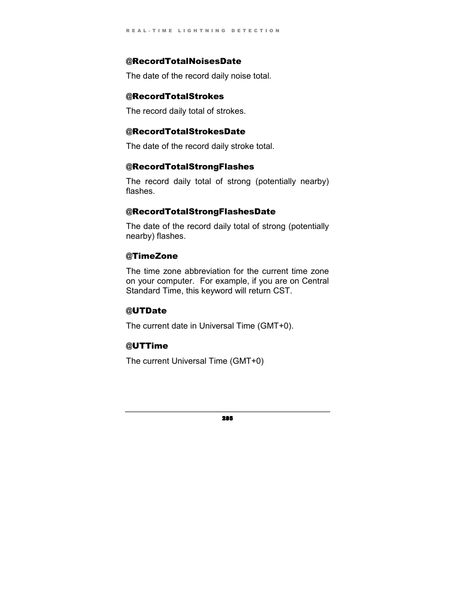 Boltek Lightning/2000 User Manual | Page 285 / 333