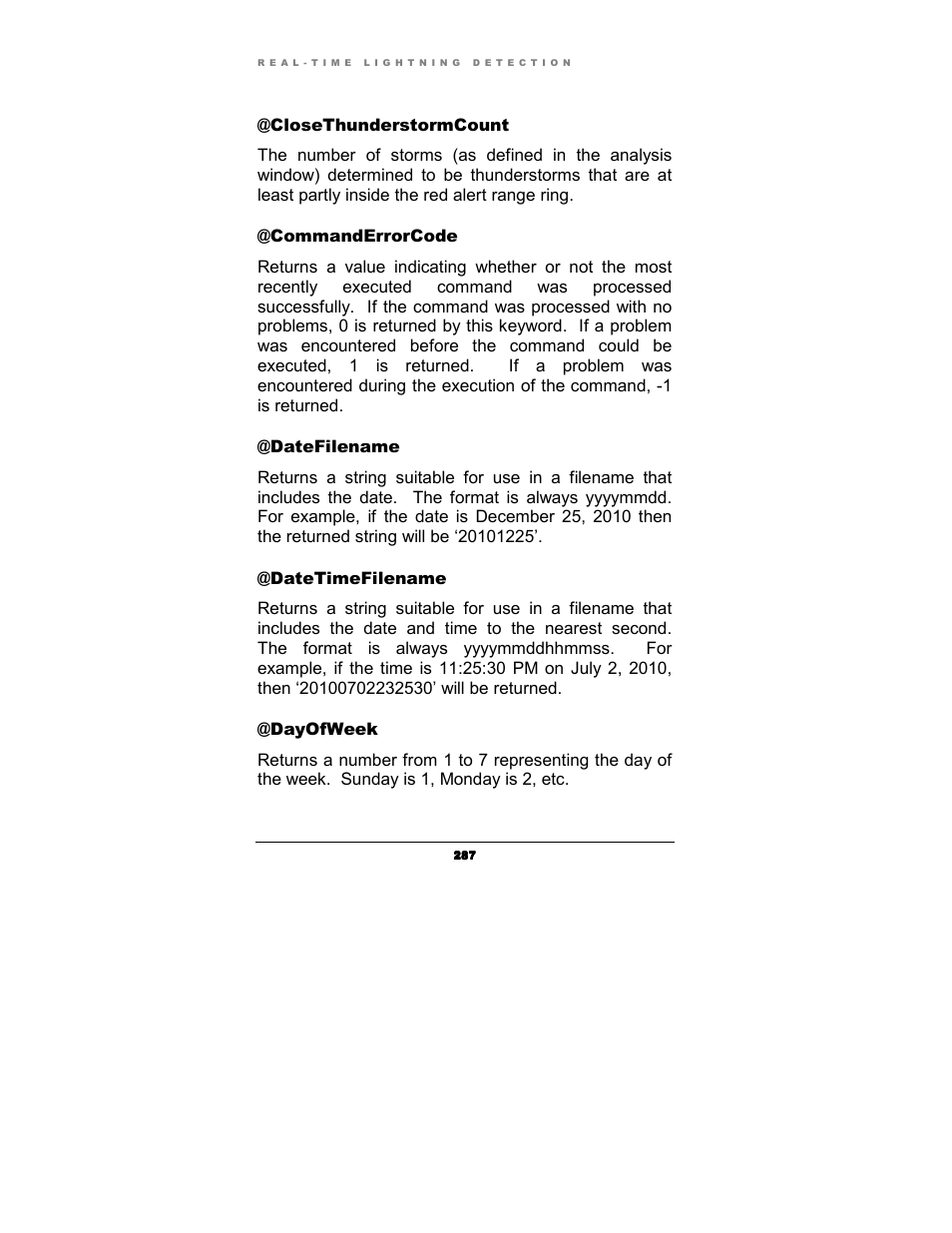 Boltek Lightning/2000 User Manual | Page 287 / 333