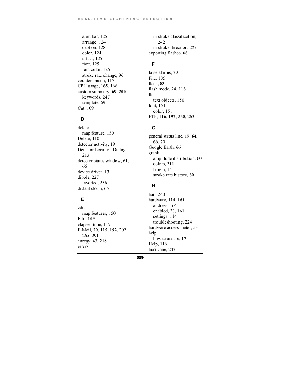 Boltek Lightning/2000 User Manual | Page 329 / 333