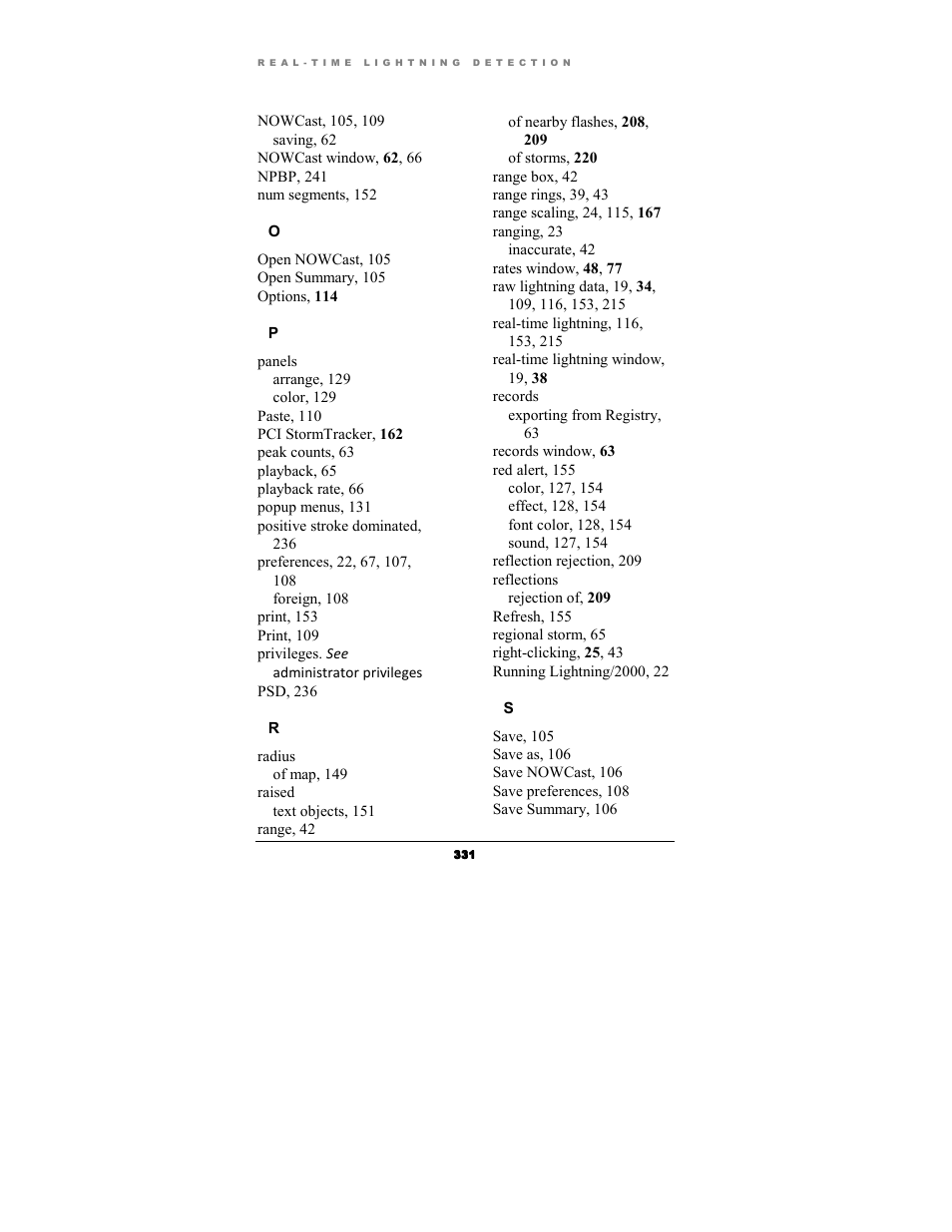 Boltek Lightning/2000 User Manual | Page 331 / 333